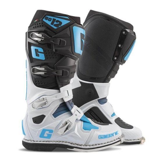 GAERNE zābaki SG 12 black/white/carol blue