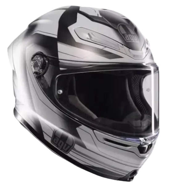 AGV ķivere K6 S matt ultrasonic black/grey