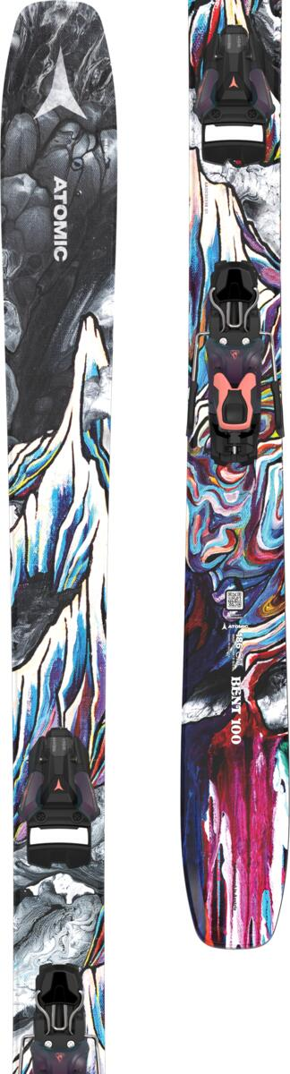 ATOMIC ski set Bent 100 w/N Strive 12 GW