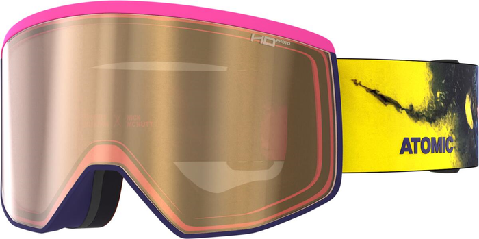 ATOMIC brilles Four Pro HD L Signature NMC w/amber gold HD Photo C1-3 w/Clear PC C1