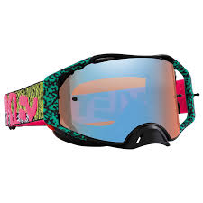 OAKLEY MX brilles Airbrake Moto Bengal venom w/prizm sapphire