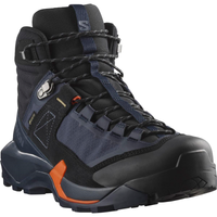 SALOMON shoes X Ultra Alpine Mid GTX blue night/black/red orange