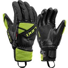 LEKI gloves HS WCR Venom DH 3D black/yellow