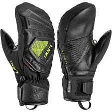 LEKI gloves HS WCR C-Tech 3D Mitt  black/yellow
