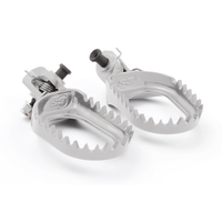 S3 footrest Punk Low/Back MX '23MX/Enduro '24 HUSQVARNA/KTM/GasGas silver