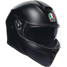 AGV ķivere Streetmodular E2206 MPLK mono matt black