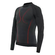 DAINESE termokrekls LS MAN black/red