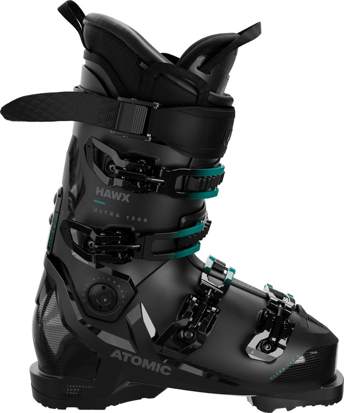 ATOMIC zābaki Hawx Ultra 130 S GW black/black/teal