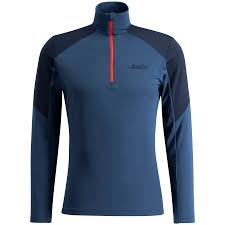 SWIX distanču slēpošanas jaka Infinity Light Half Zip dark blue