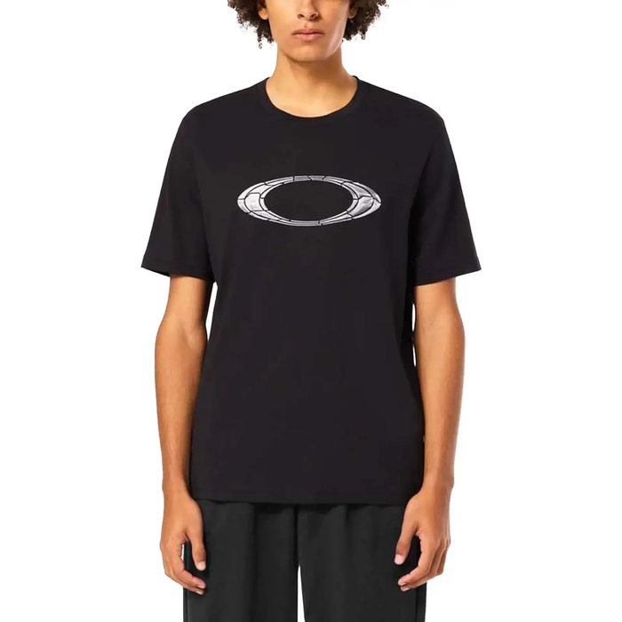 OAKLEY T-shirt Metal Ellipse SS Tee blackout