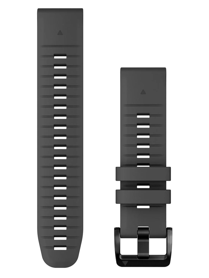 GARMIN siksna pulkstenim Quickfit 26mm Silicone graphite