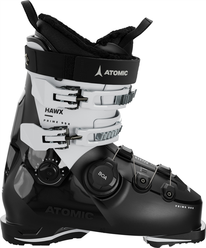 ATOMIC zābaki Hawx Prime 95 X BOA W GW black/white