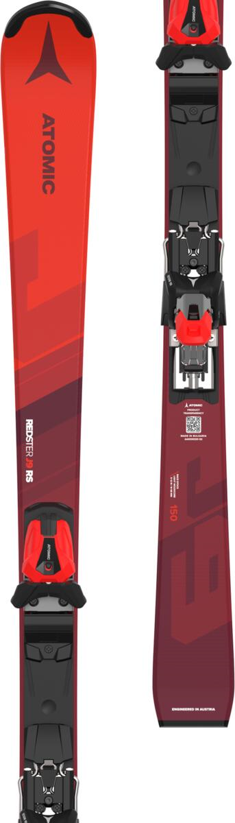 ATOMIC Redster J9 RS JRP w/NY Icon 10 kalnu slēpes ar stiprinājumiem