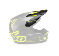 6D helmet peak ATR-3 Nova matt neon yellow
