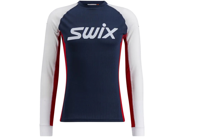SWIX distanču slēpošanas jaka RaceX Classic LS dark blue/white