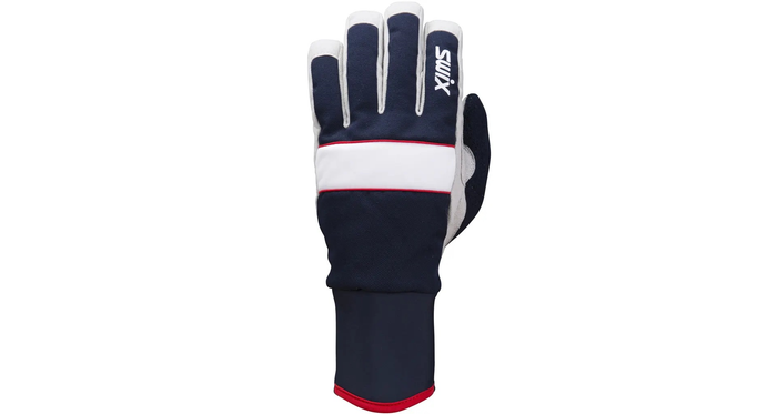 SWIX distanču slēpošanas cimdi Powder dark blue/white