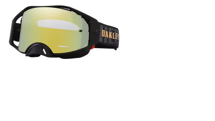 OAKLEY MX brilles Airbrake Herlings Sig matt black w/24K irid