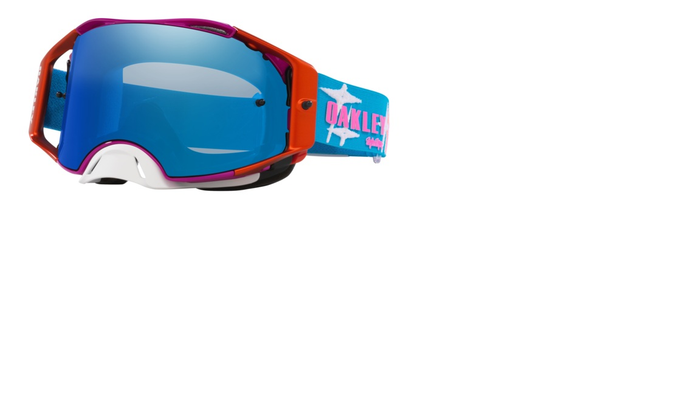 OAKLEY MX brilles Airbrake TLD Speed Stars w/black ice irid
