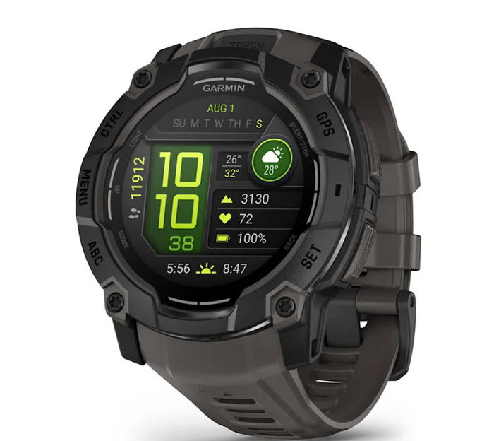 GARMIN Instinct 3 Amoled 50mm black/charcoal