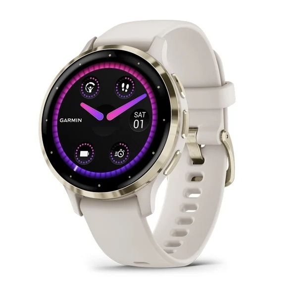 GARMIN Venu 3S GPS WiFi 41mm ivory/soft gold