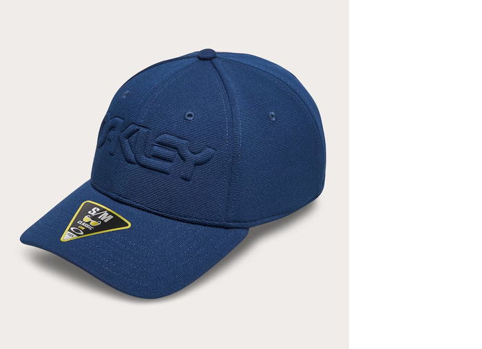 OAKLEY cepure 6Panel Stretch Embossed blue
