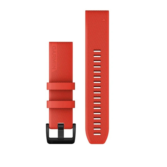 GARMIN siksna pulkstenim Quickfit 22mm Silicone red
