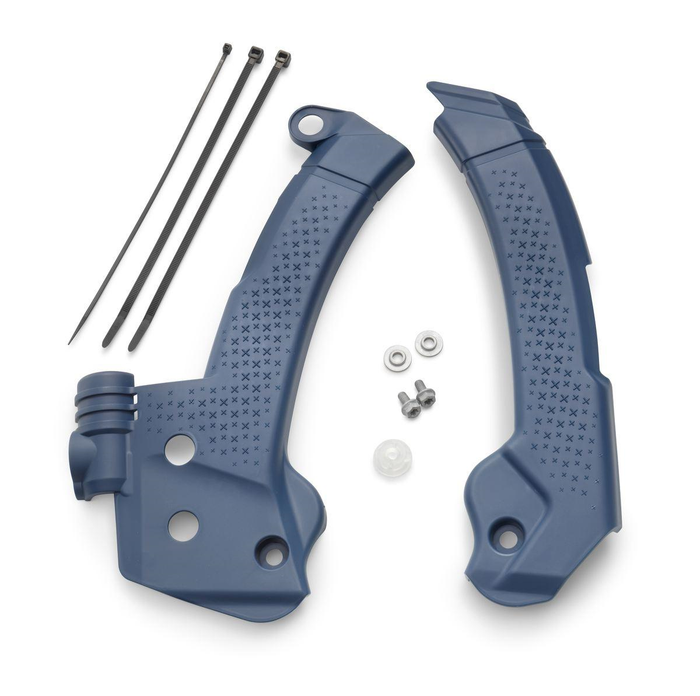 HUSQVARNA Factory frame protector set 125-501 '23-'25 blue