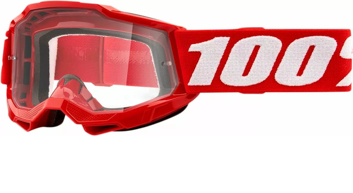 100% brilles Accuri 2 JR neon red w/clear
