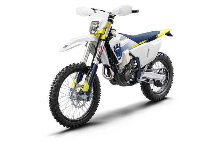 HUSQVARNA plastmasa amortizatoru aizsargi TE/FE '24 blue/yellow