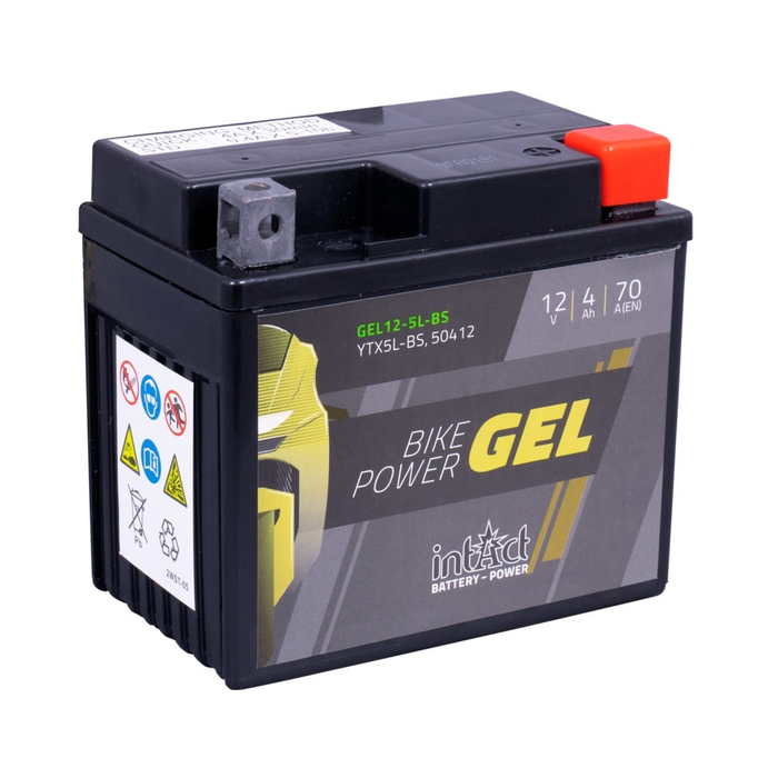 INTACT battry  YTX5L-BS 12V 4Ah Gel