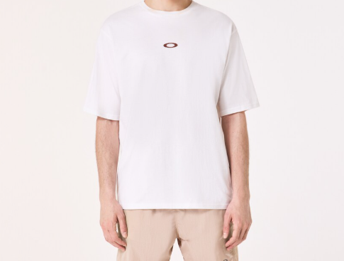 OAKLEY T-shirt Metal Ellipse SS Tee white