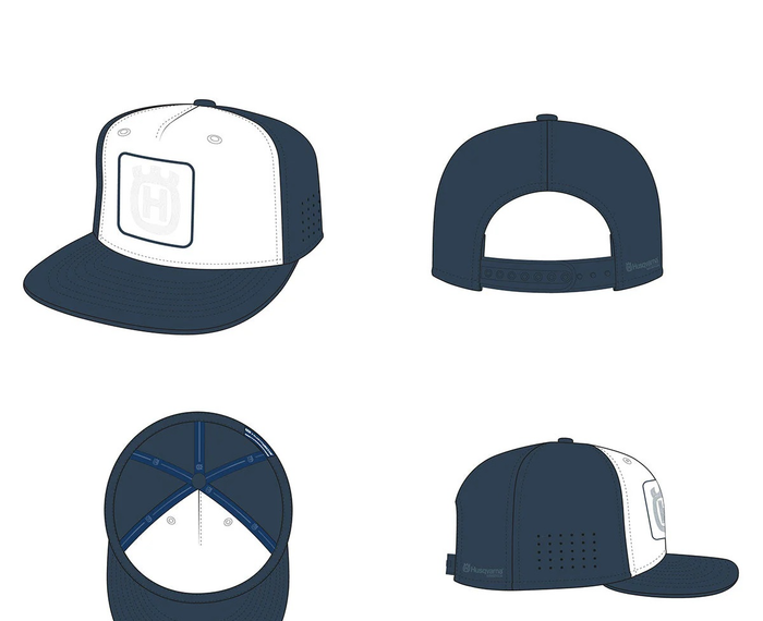 HUSQVARNA cepure Authentic Cap blue/white