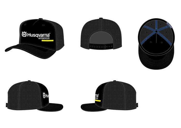 HUSQVARNA cepure Gotland Trucker Cap black