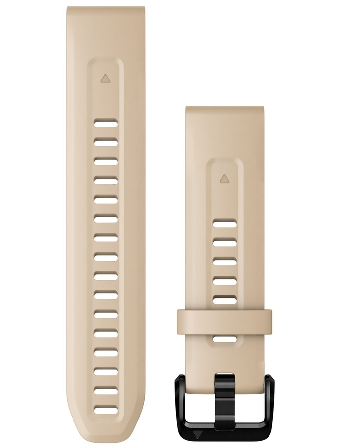 GARMIN siksna pulkstenim Quickfit 20mm Silicone limestone beige