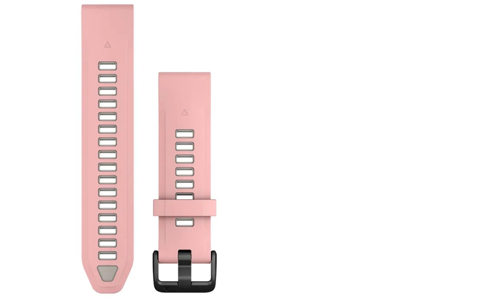GARMIN siksna pulkstenim Quickfit 20mm Silicone pink/grey