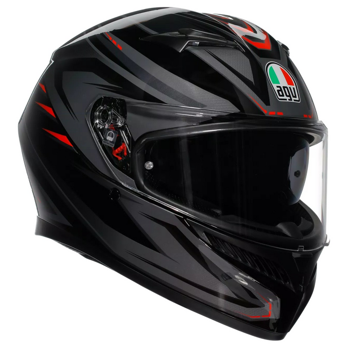 AGV helmet K3 Syth black/red