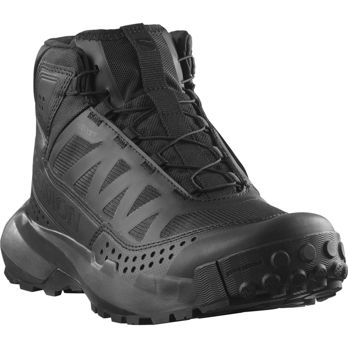 SALOMON taktiskie apavi Amphib Assault black