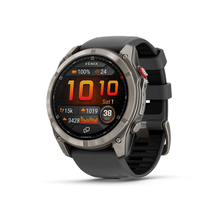 GARMIN Fenix 8 Pro LTE 51mm Sapphire titanium graphite/black