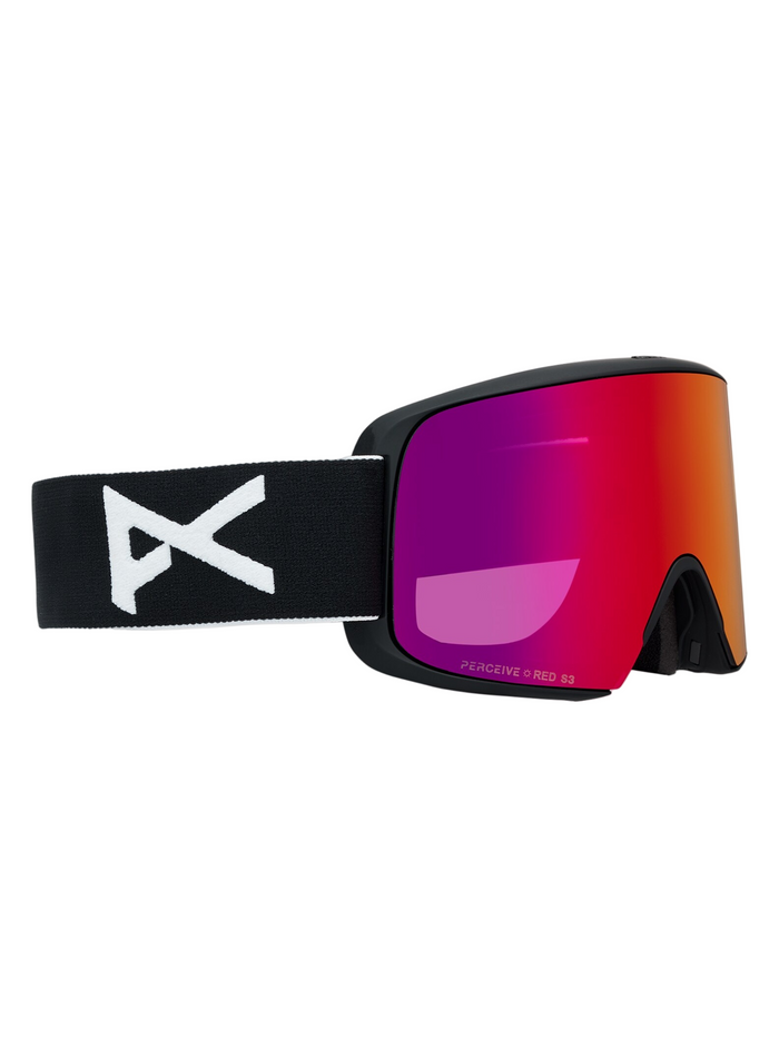 ANON brilles M6S Cylindrical black w/sunny red C3 /cloudy burst C1