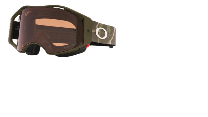 OAKLEY MX brilles Airbrake MTB dark brush camo w/prizm bronze
