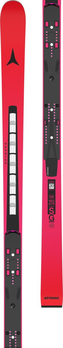 ATOMIC slēpes Redster FIS SG RVSK red/violet