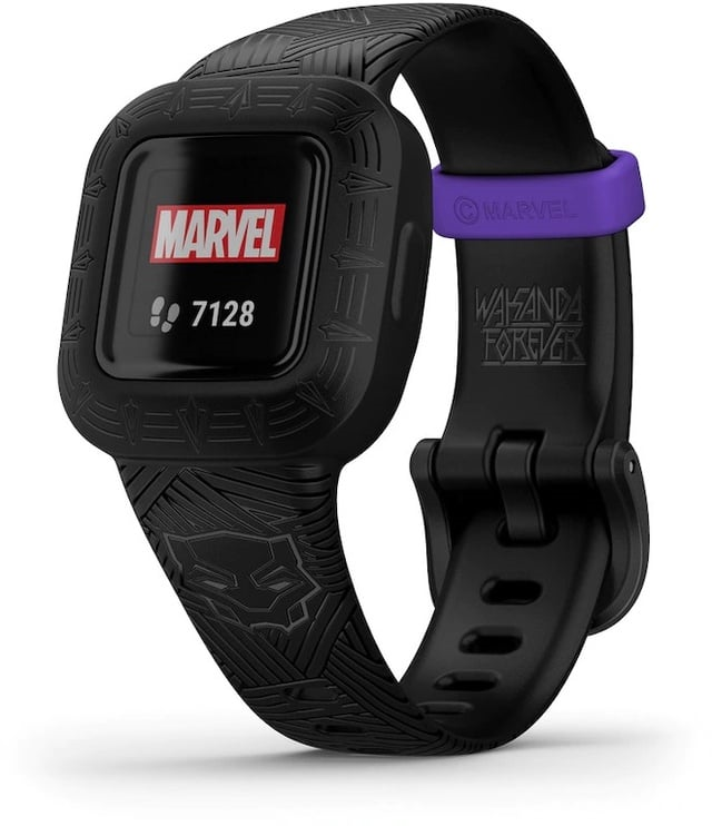 GARMIN pulkstenis Vivofit Jr 3 Marvel black panther