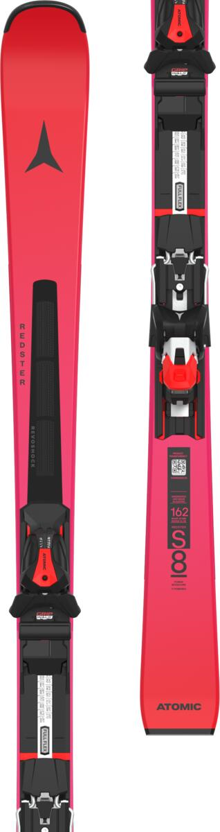 ATOMIC ski set Redster S RVSK C red/violet w/P I 12