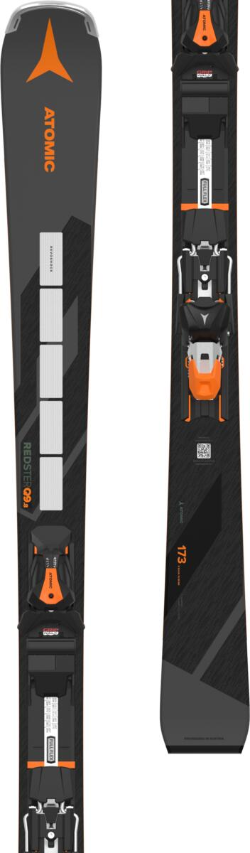ATOMIC ski set Redster Q9.8 RVSK S IFI gy/bk w/P I 12