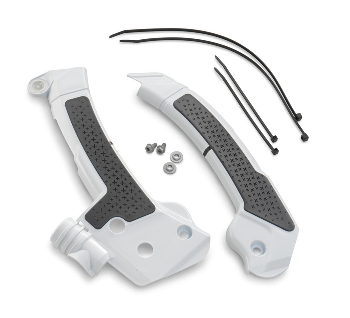 HUSQVARNA rāmja sargi MX '23-'24/Enduro '24-'26 white/black