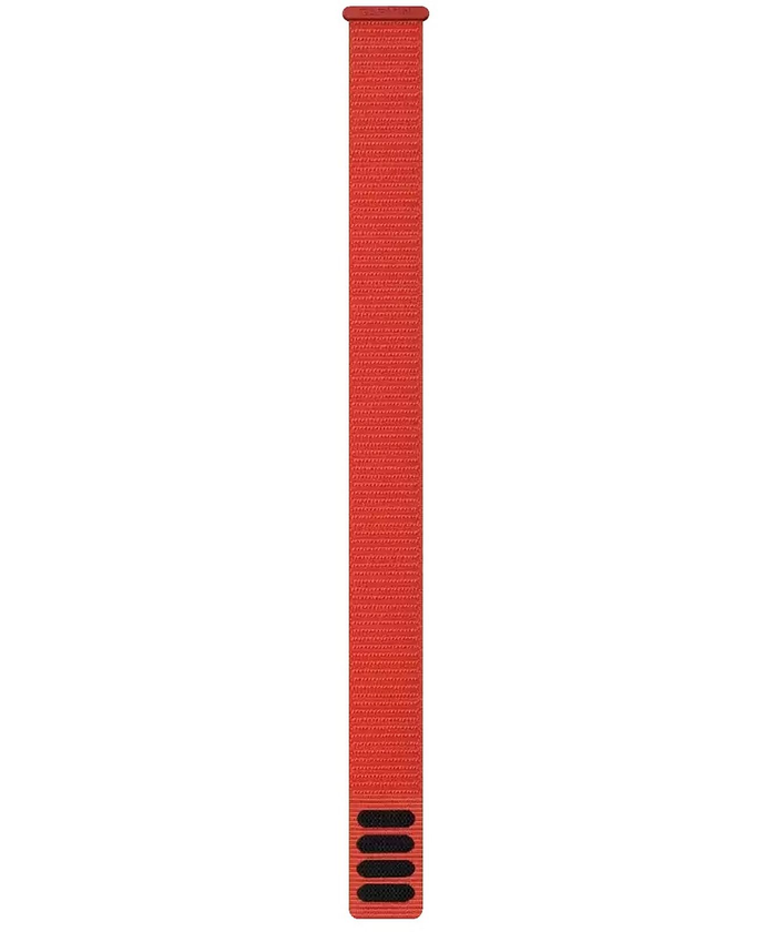 GARMIN siksna pulkstenim Ultrafit 2 22mm Nylon flame red