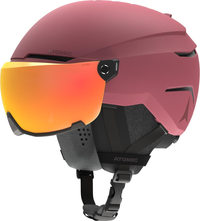 ATOMIC ķivere Savor Visor ST maroon red w/red ST C2