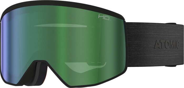 ATOMIC brilles Four Pro M HD all black w/green HD C2-3