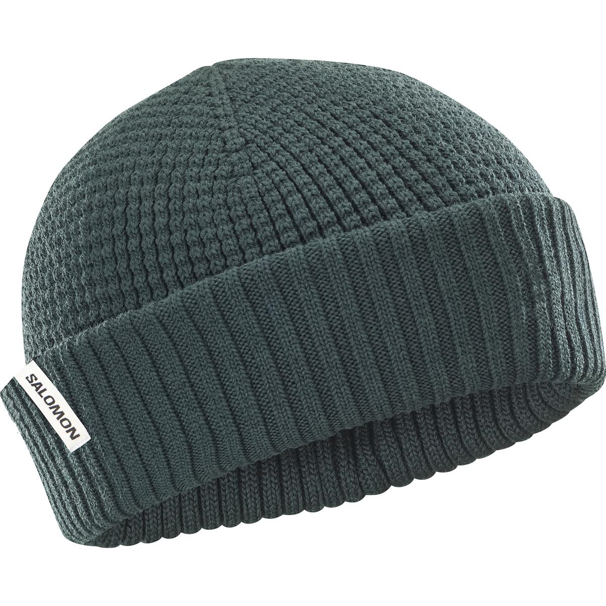 salomon-cepure-docker-beanie-dark-green