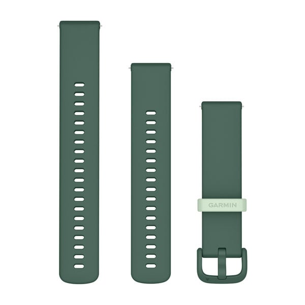 GARMIN siksna pulkstenim 20mm Silicone jasper green Vivoactive 6
